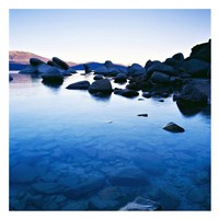 Blue Rocks Fine Art Print