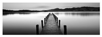 Lake Pier 2 Fine Art Print