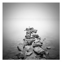 Piled rocks Fine Art Print