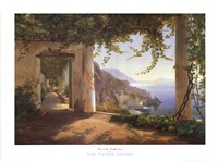 View to the Amalfi Coast Fine Art Print