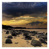 Rocks on Beach 1 Fine Art Print