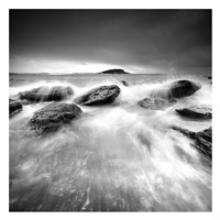 Waves on Rocks 1 Fine Art Print