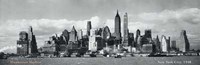 Manhattan Skyline NYC 1940 Fine Art Print