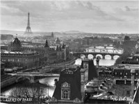 Views of Paris the River Seine Fine Art Print