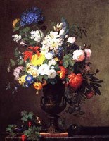 Vase of Flowers Fine Art Print