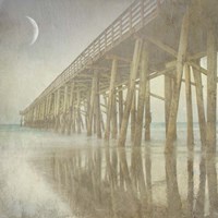 Twilight Pier I Fine Art Print