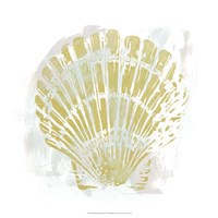 Seaside Blockprints I Framed Print