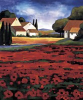 Poppy Field I Fine Art Print