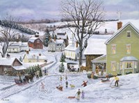 Preparing for Christmas Fine Art Print