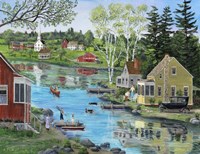 Glass Lake Fine Art Print