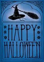 Vintage Halloween Happy Halloween Fine Art Print