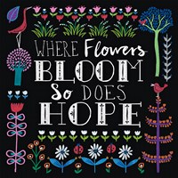 Bright Folklore Inspiration II Fine Art Print