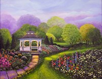 Gazebo Park Fine Art Print