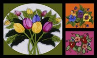 Flower Collage Fine Art Print