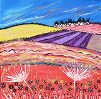 Lavender View Fine Art Print