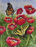 Monarch and Swallowtail Fine Art Print