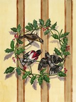 Rosebreasted Grosbeaks Fine Art Print