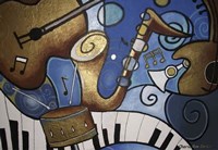 Musical Mural Fine Art Print
