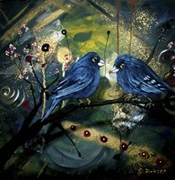 Bluebirds Fine Art Print