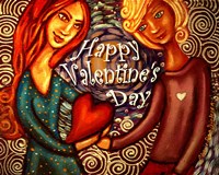 Valentine Couple Fine Art Print