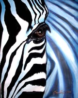 Zebra Face Fine Art Print