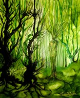 The Lady Of The Forest Fine Art Print