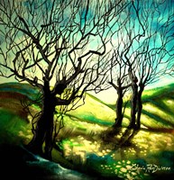 Tree Figures Fine Art Print