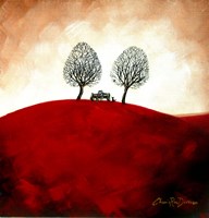 The Lovers Bench Fine Art Print