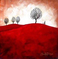 Walking the Dog Fine Art Print