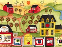 Apples Quilts 4 Sale Fine Art Print