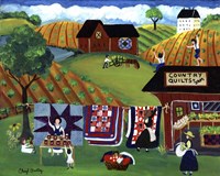 Country Quilts Jam Fine Art Print