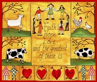 The Greatest of These is Love Lang Fine Art Print