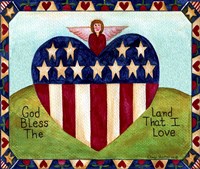 God bless the land I Love Lang 2018 Fine Art Print