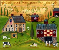 God Shed His Grace on Thee Lang 2018 Fine Art Print