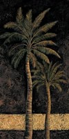Andre Mazo - Dusk Palms II Size 19.75x39.5 Fine Art Print