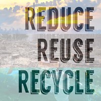 Reduce Reuse Recycle II Fine Art Print