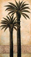Silhouette Palms II Fine Art Print