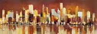 Manhattan al Tramonto Fine Art Print