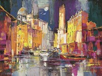 Verso il Porto Immaginario Fine Art Print