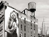 Billboards in Manhattan #1 Fine Art Print