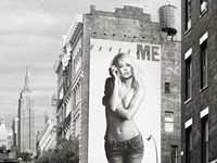 Billboards in Manhattan #2 Fine Art Print