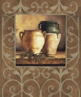 Vases with Olives Fine Art Print