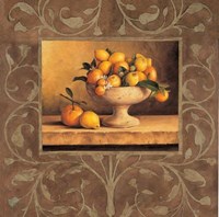 Andres Gonzales - Oranges and Lemons Size 27.5x27.5 Fine Art Print