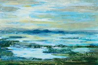 Northern Lake Green Fine Art Print