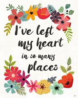 Words and Petals II Fine Art Print