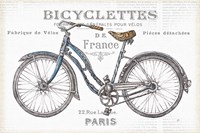 Bicycles II Framed Print