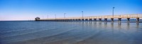 Pier in Biloxi, Mississippi Fine Art Print