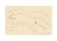 Nudo Disteso Fine Art Print