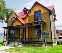 Exterior of Tennessee Williams' Birthplace, Columbus, Mississippi Fine Art Print