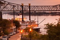 Mississippi, Natchez Under the Hill, Isle of Capri Fine Art Print